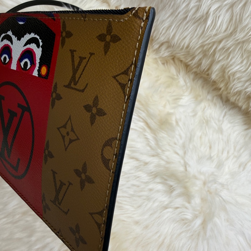 Louis Vuitton Limited Edition Kabuki Neverfull MM Pochette - Picture 3 of 8